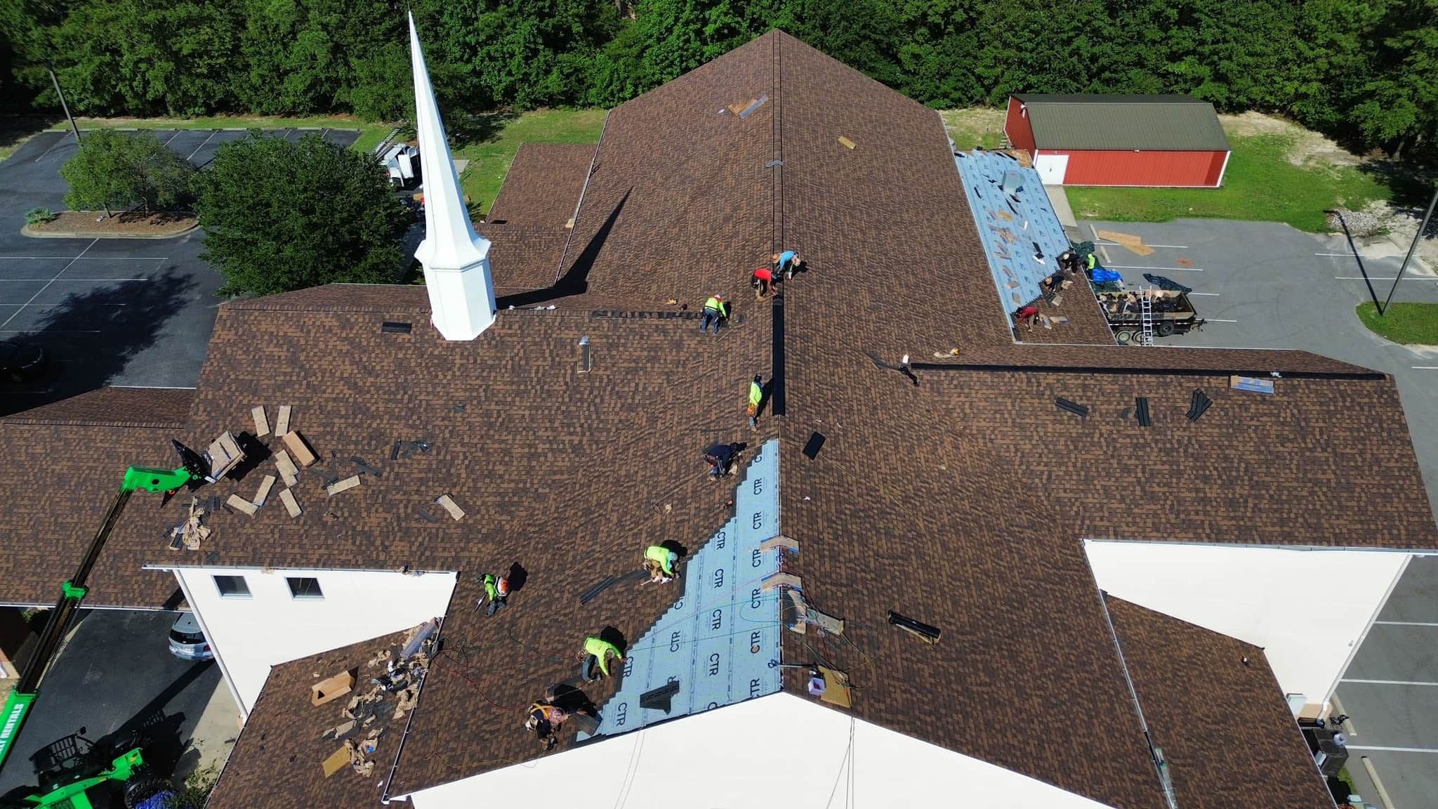 church roof replacement